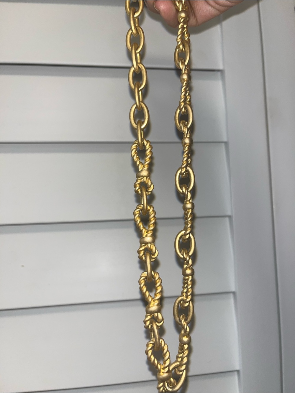 Gold Rope-Link Necklace - Women Accessories